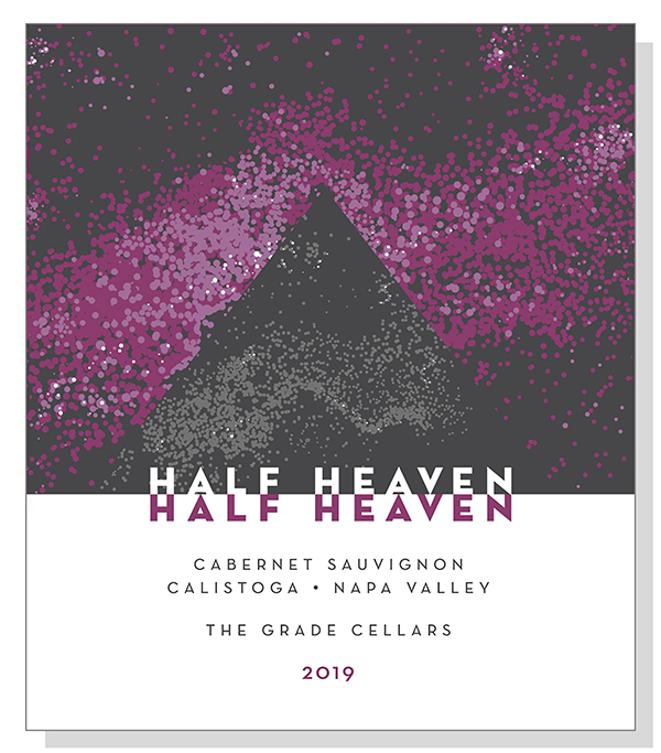 Half Heaven wine label